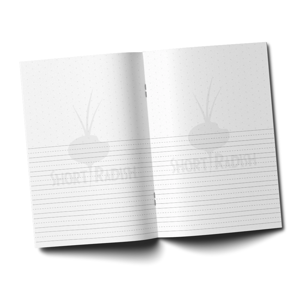Primary Journal: Happy Hour I Alphabet, Sentences and Essay | First Page | Inside | shortradish.com